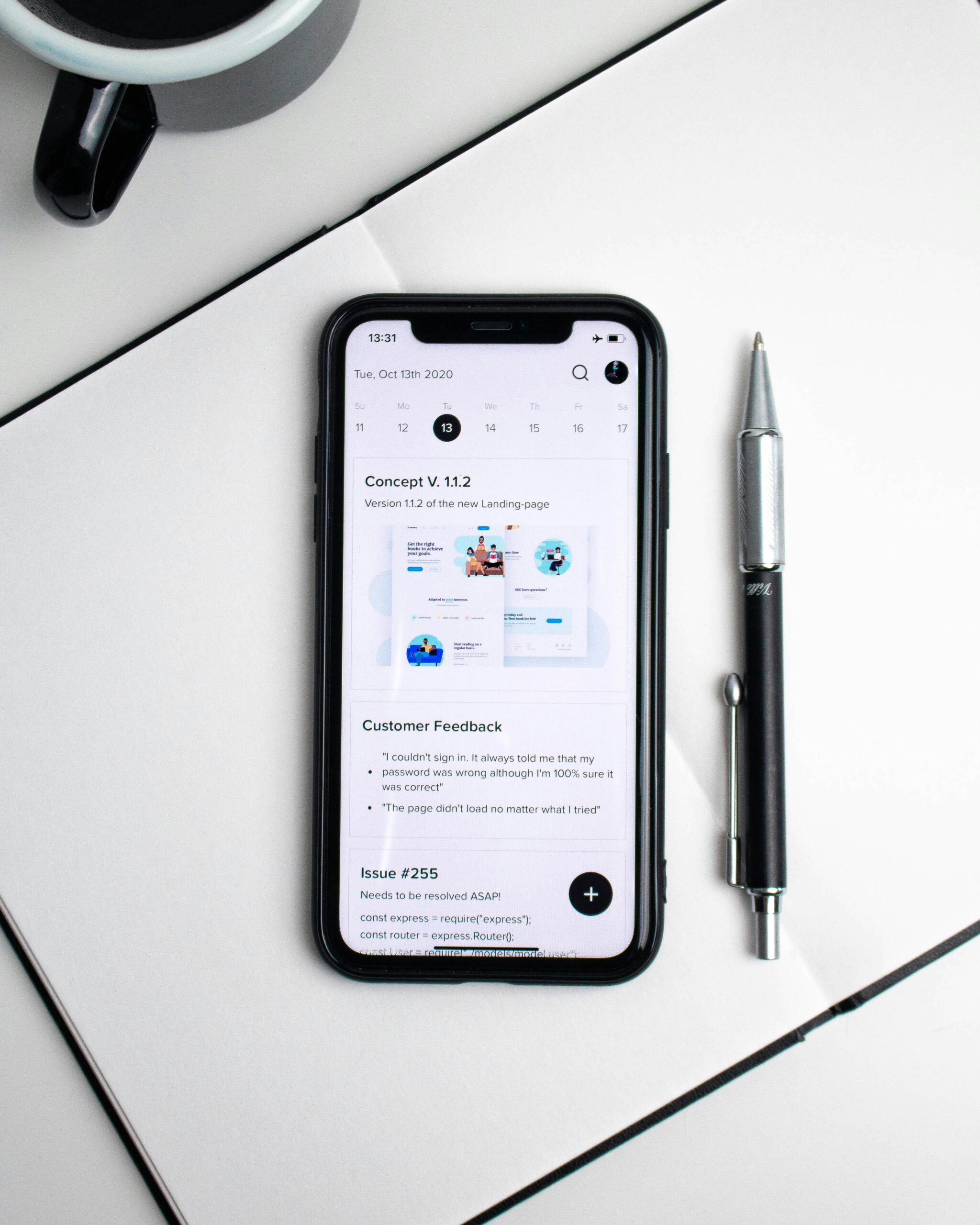 Person using a mobile app in the city